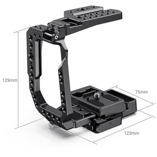 Jaula del medio de Blackmagic BMPCC 4K y 6K