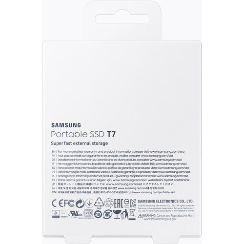 Disco Duro Sólido de 1 Tb Samsung T7