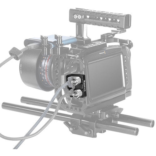 HDMI y USB-C Abrazadera de cable para BMPCC 4K y 6K