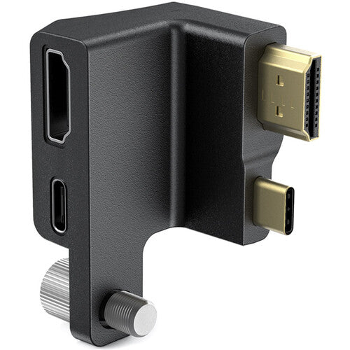 HDMI y adaptador en ángulo recto-Tipo-C para BMPCC 4K cámara