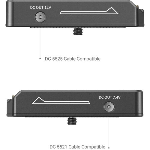 Placa adaptador de batería NP-F Lite para BMPCC 4K 6K