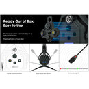 Hollyland Solidcom C1. Sistema de Intercom con 4 auriculares inalámbricos.