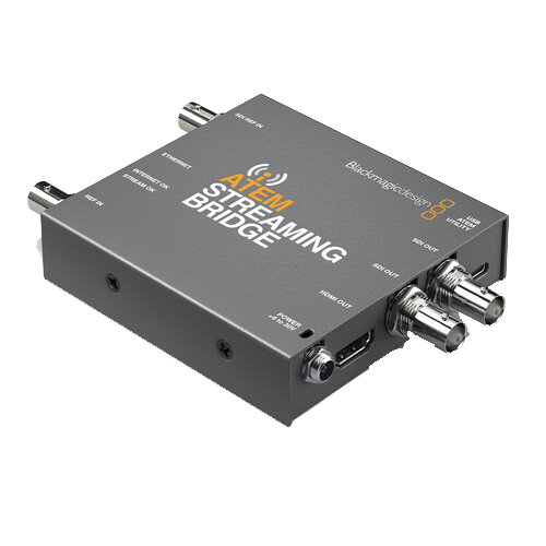 Blackmagic Design ATEM Streaming Bridge (BM-SWATEMMINISBPR) Noir Blackmagic Design ATEM Streaming Bridge (BM-SWATEMMINISBPR) Noir